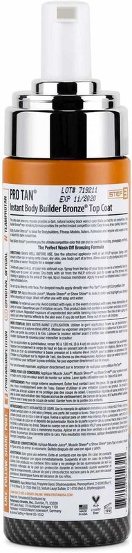 Autobronzeador Instantâneo para Competição