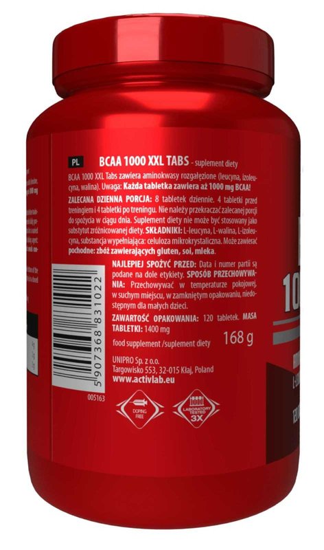 BCAA 1000 XXL