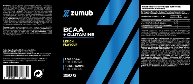 BCAA + Glutamina