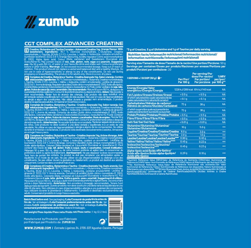 CGT Complex- Creatina Avançada
