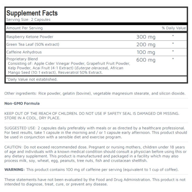 Complexo de Cetonas de Framboesa