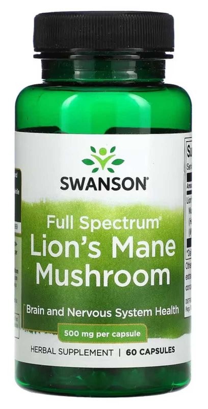 Lion's Mane Mushroom 500mg