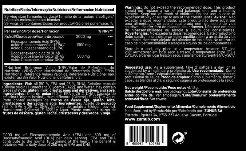 Omega 3 Ultra Concentrado