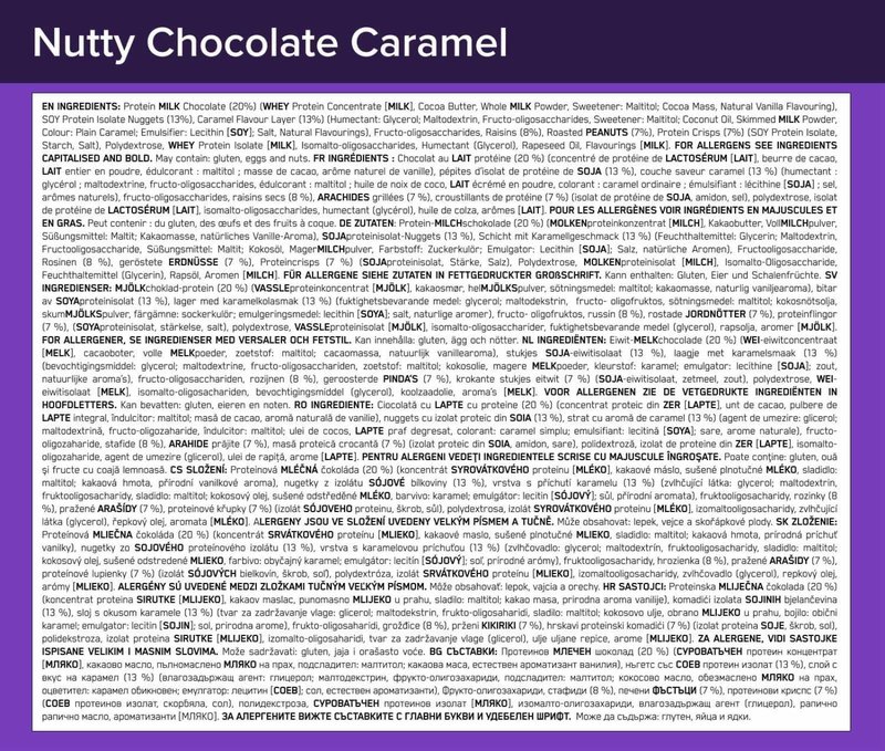ON Nutty Chocolate Caramel Bar