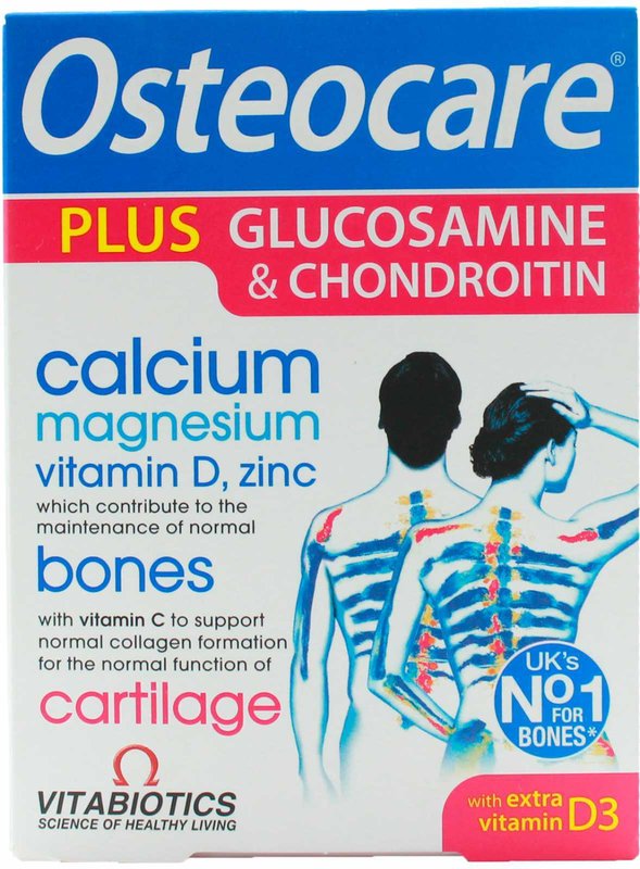 Osteocare com Glucosamina e Condroitina